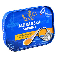 Adria Mare Jadranska sardina u suncokretovom ulju 70 g