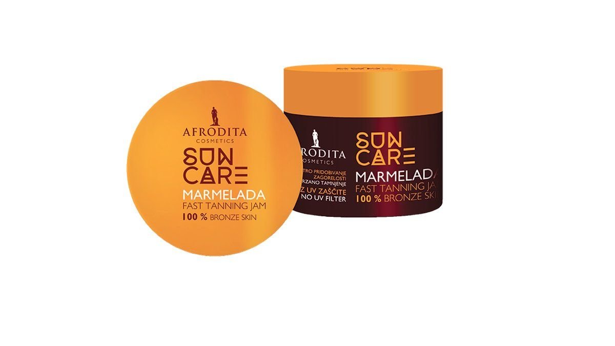 Afrodita sun care marmelada za ubrzano tamnjenje 200 ml