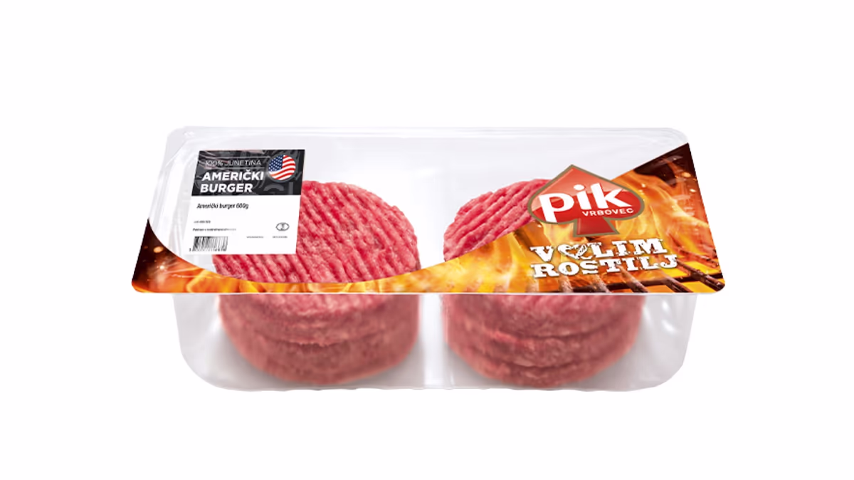Američki burger 600g Pik