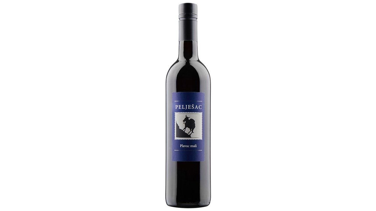 Badel pelješac plavac mali kvalitetno crno vino 0,75 l