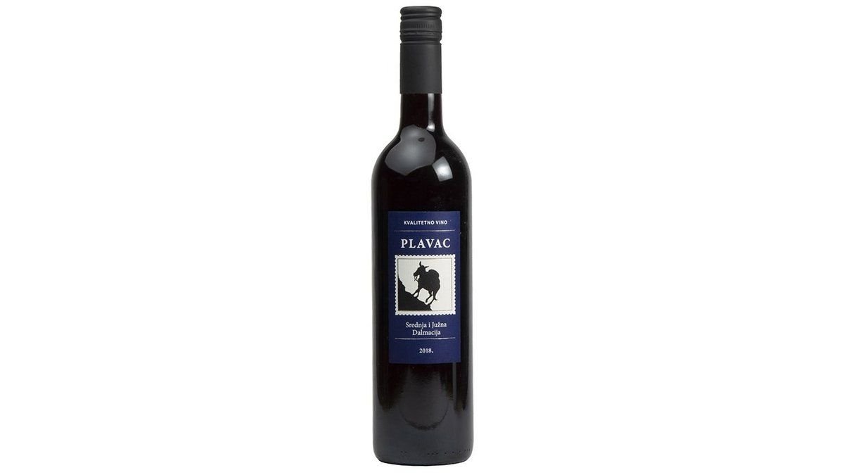 Badel plavac mali kvalitetno crno vino 0,75 l