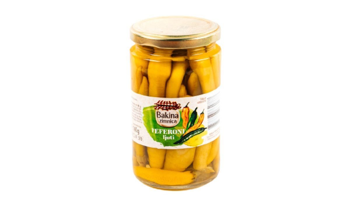 Bakina zimnica feferoni ljuti 310 g