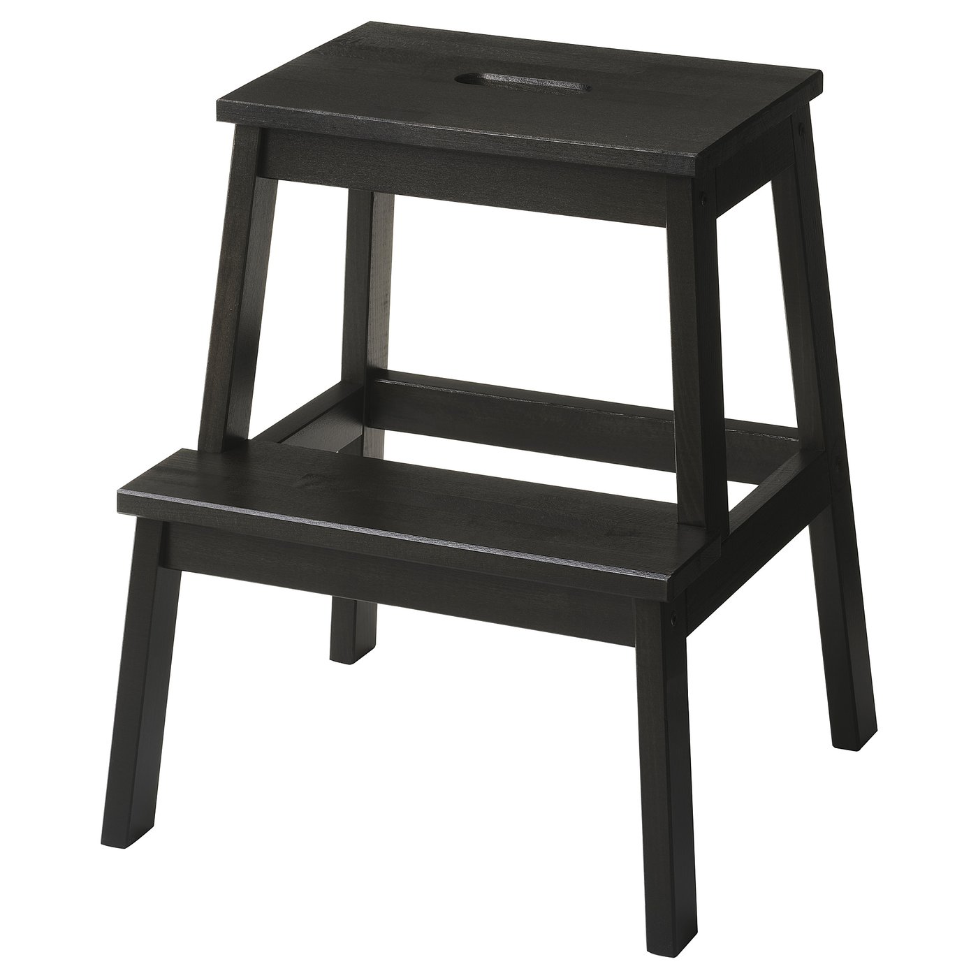BEKVÄM Prenosiva stepenica, crna, 50 cm