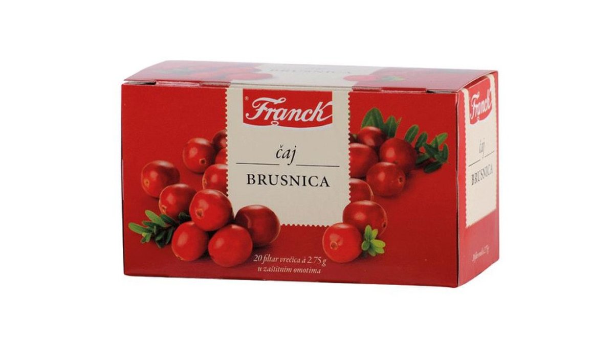 Čaj brusnica Franck 55g