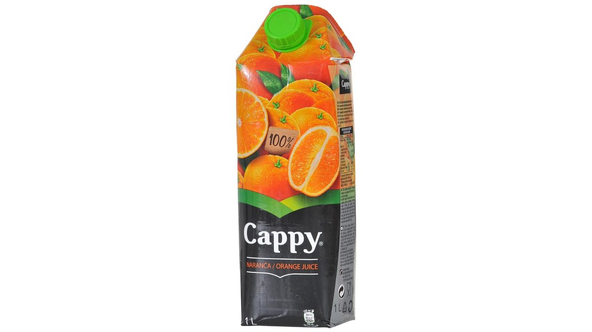Cappy 100% Orange Juice 1l