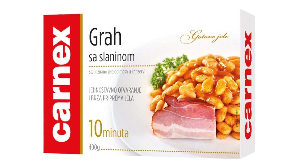 Carnex grah sa slaninom 400 g