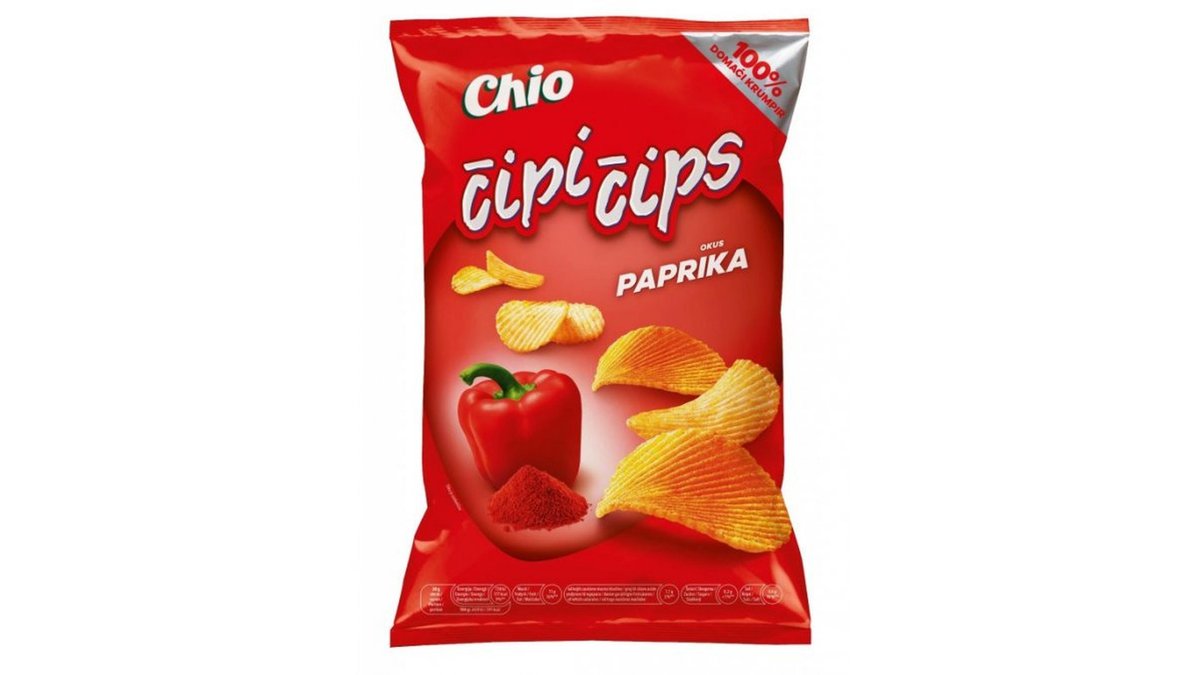 Čipi čips paprika 55 g