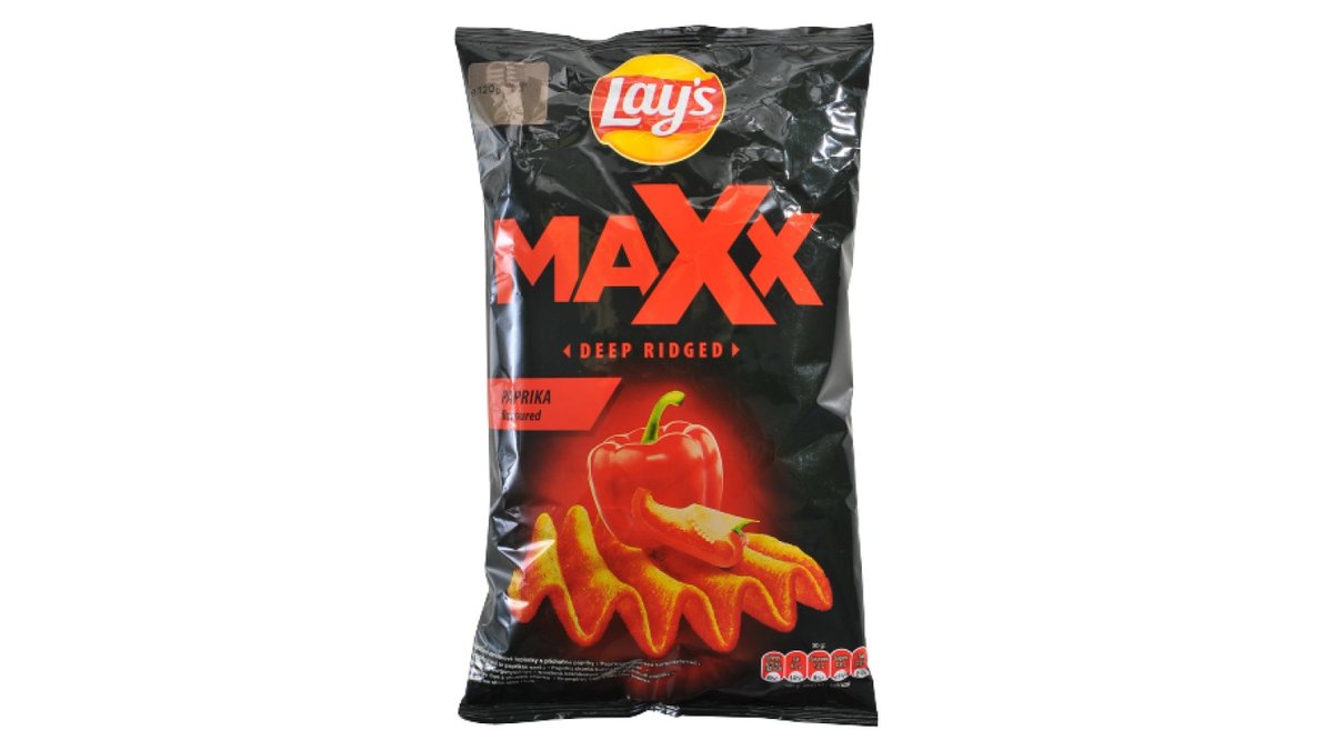 Čips Lays Max paprika 120g
