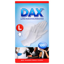 Dax Latex rukavice bez pudera veličina L 100/1