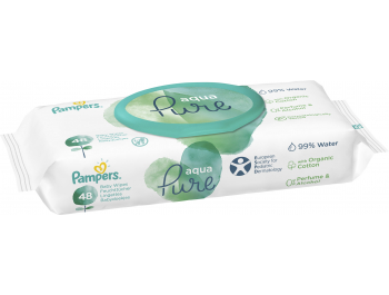 Pampers Aqua pure Dječje vlažne maramice 48 kom