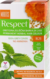 Boja za kosu – R21 kana crvena, 1 kom.