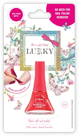 Peel-off lak za nokte – bordo, 5,5 ml