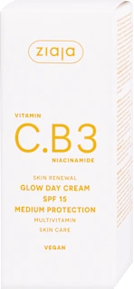 Dnevna krema za lice Vitamin C.B3, SPF 15, 50 ml