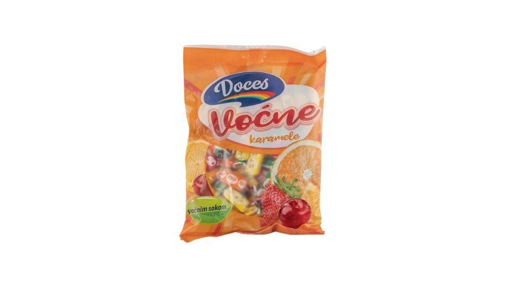 Doces voćna karamela bomboni 350 g