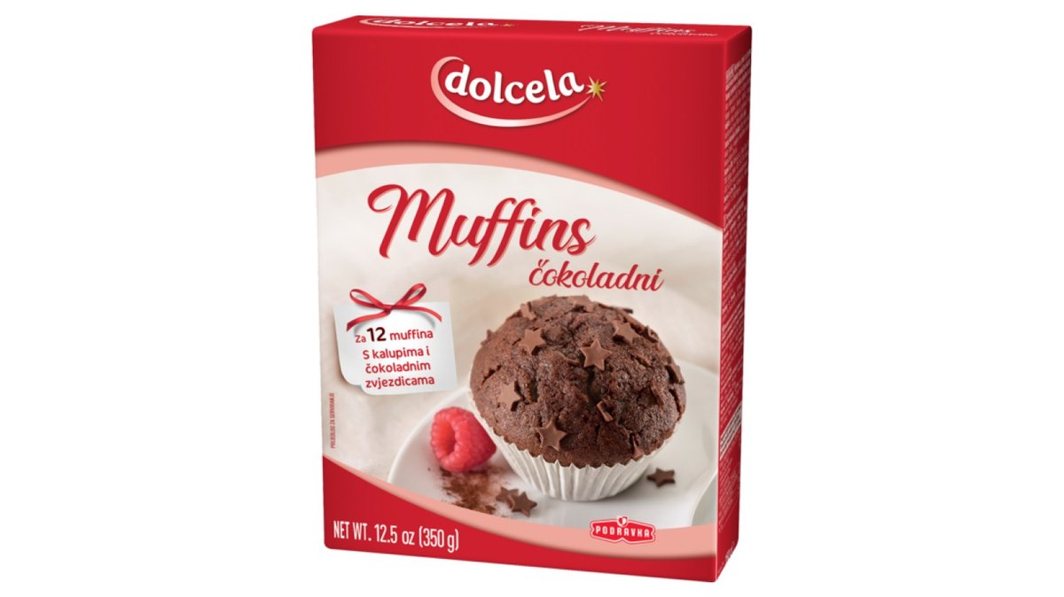 Dolcela Muffins Čokoladni 350g