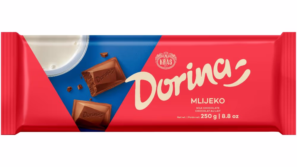 Dorina mliječna čokolada 250g