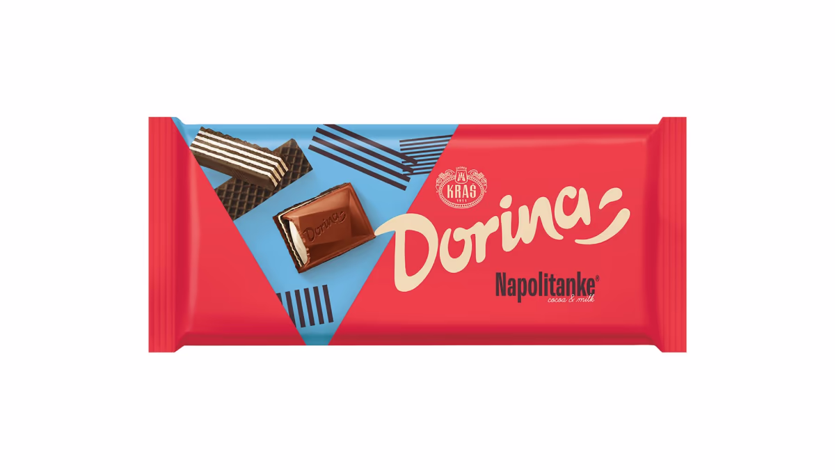 Dorina Napolitanke Cocoa Milk 100g