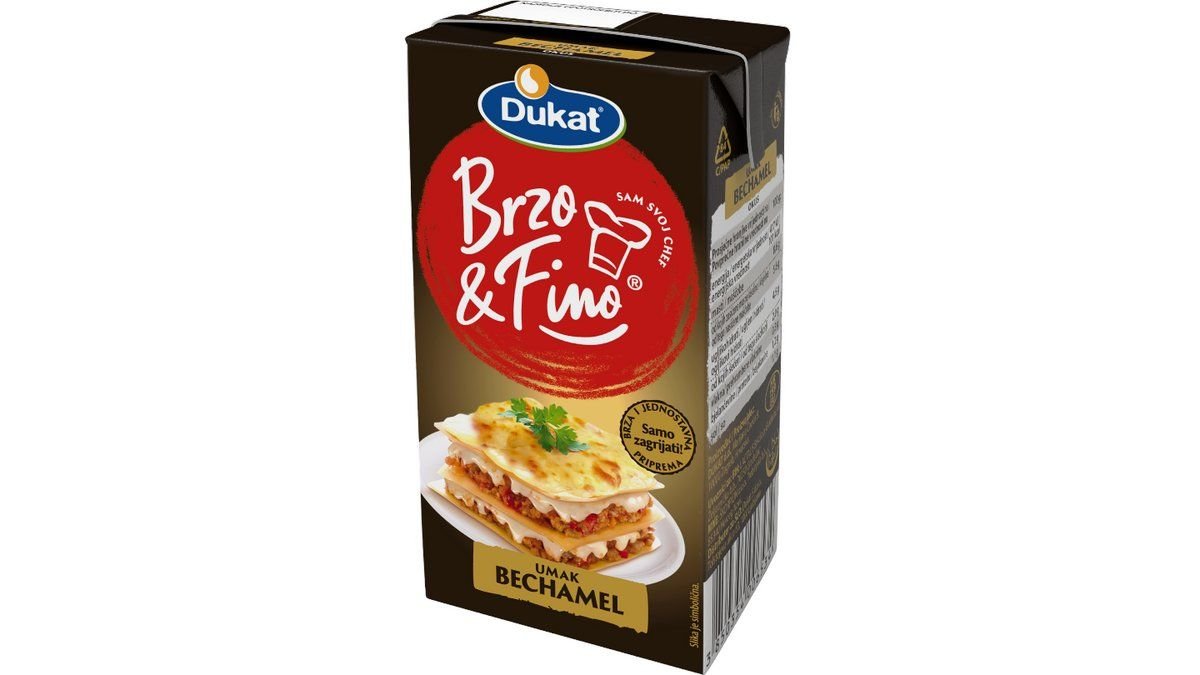 Dukat brzo & fino umak bechamel