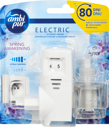 Električni osvježivač zraka + refill Lenor Spring Awakening, 1 kom.