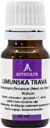 Eterično ulje – Limunska trava, 10 ml