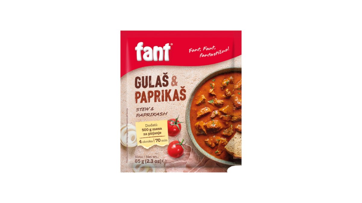 Fant Gulaš I Paprikaš 65 g