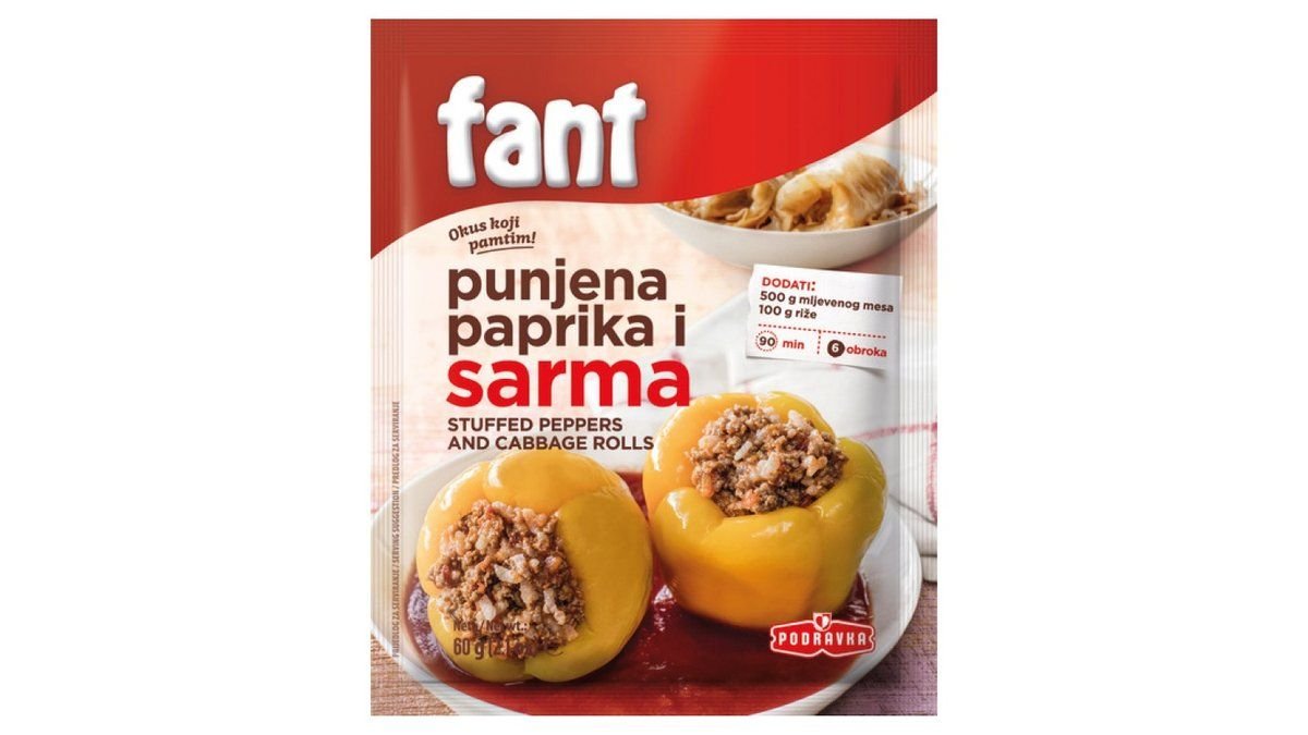 Fant Punjena Paprika I Sarma 60 g