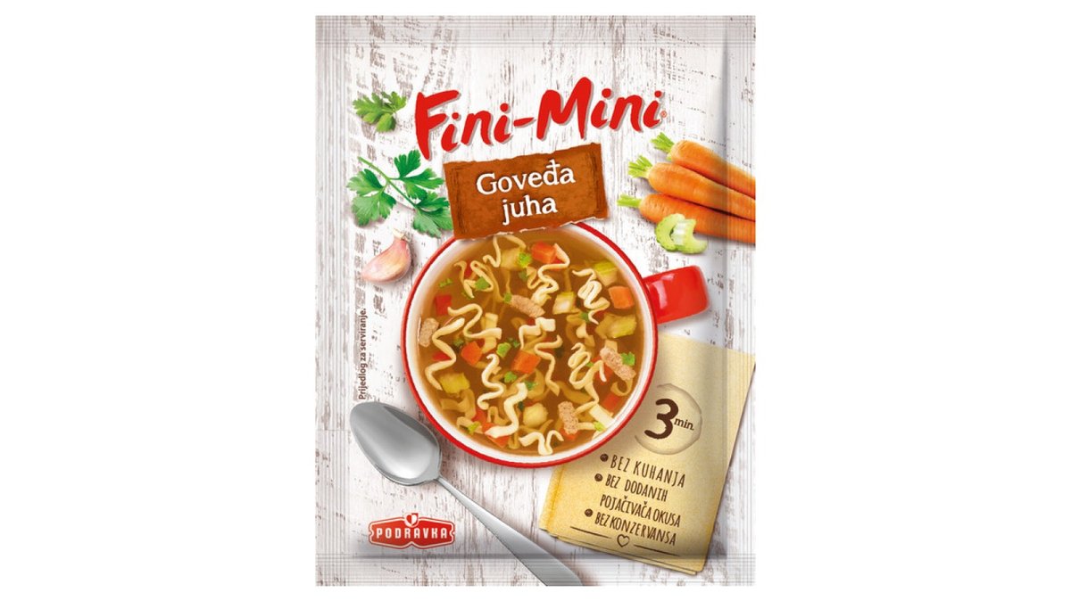 Fini-Mini Goveđa juha 18g