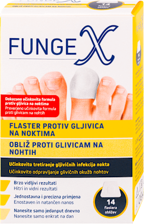 FungeX flaster protiv gljivica na noktima, 14 kom.