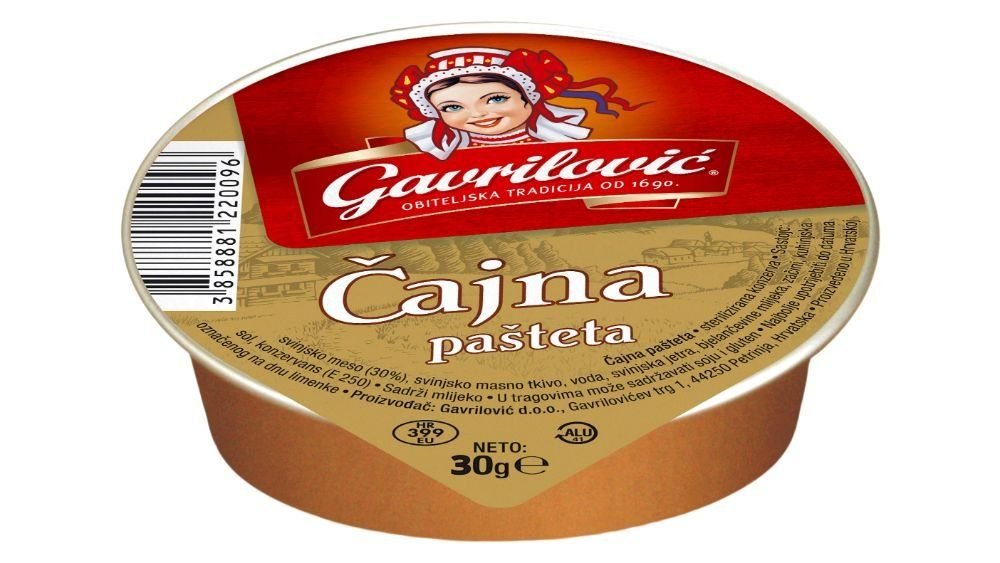 Gavrilović Pašteta Čajna 30 g