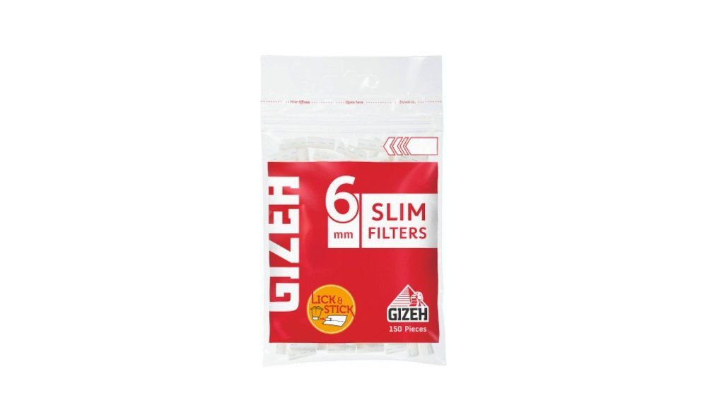 Gizeh slim filteri 6 mm 150/1