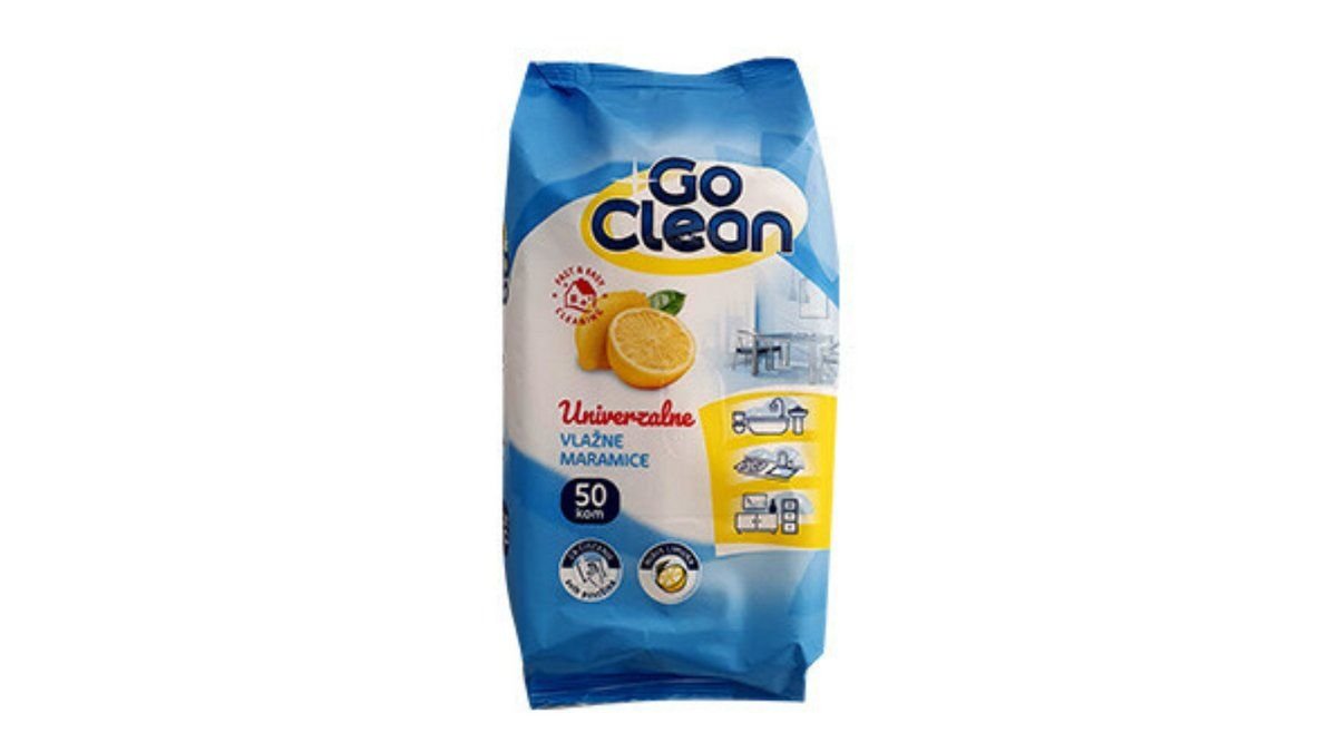 Go Clean vlažne maramice 50/1