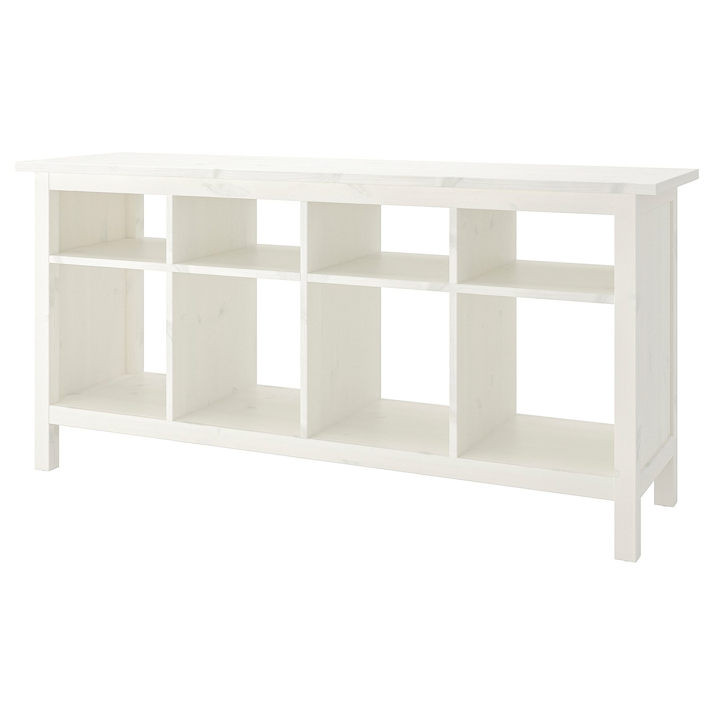 HEMNES Konzolni stolić, bijeli bajc, 157x40 cm