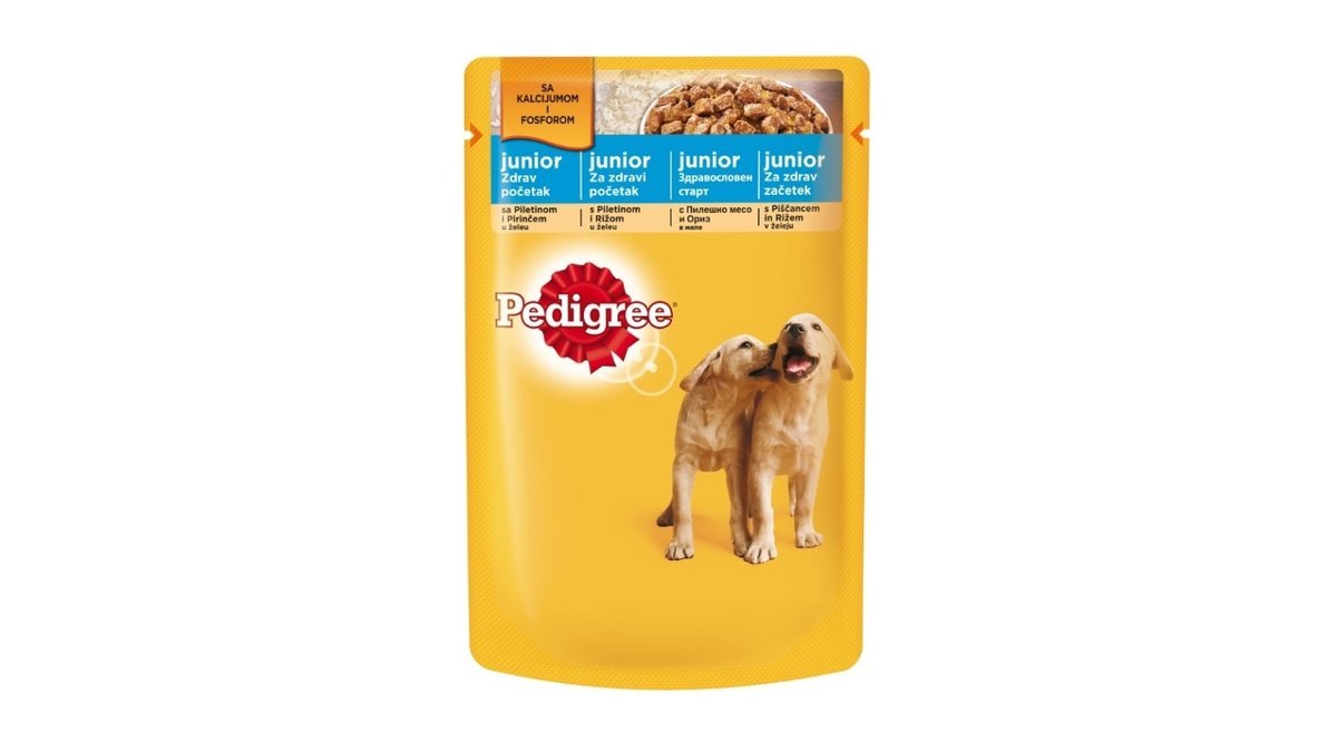 Hrana pedigre junior piletina 100g