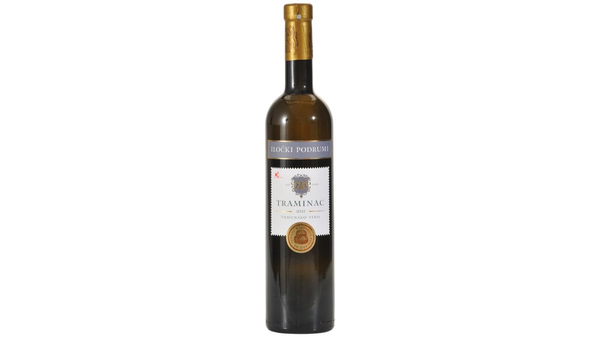 Iločki Podrumi Traminac Kvalitetno vino 0,75 l