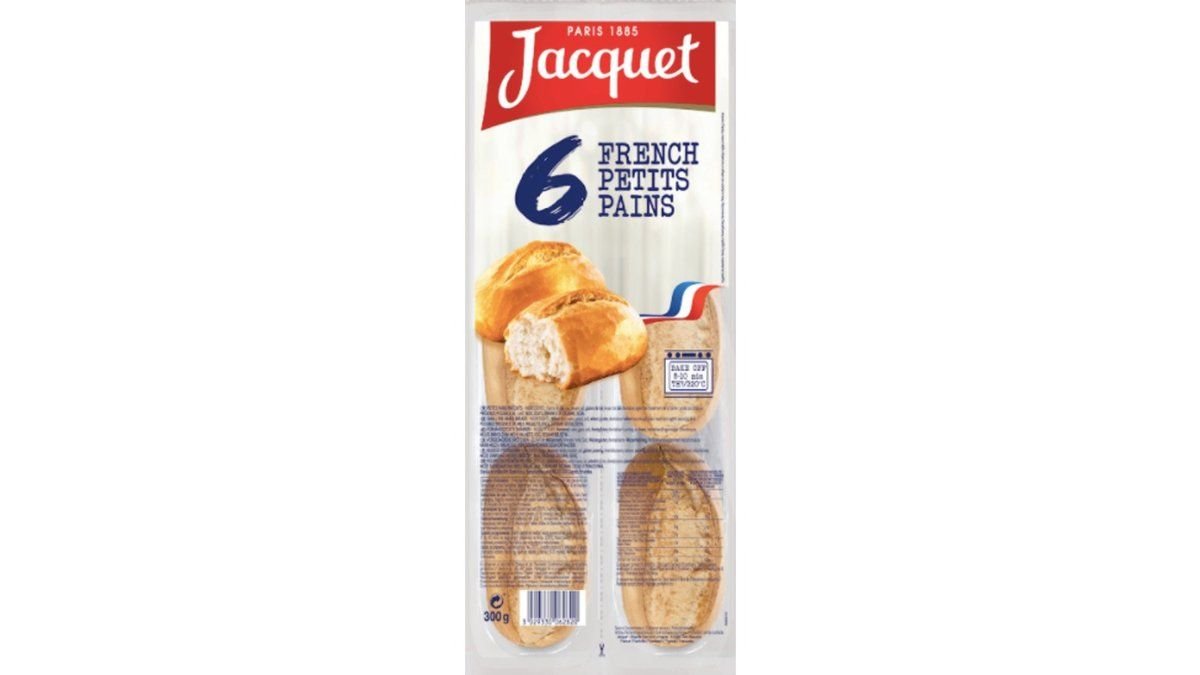 Jacquet 6 french petit pains 300g