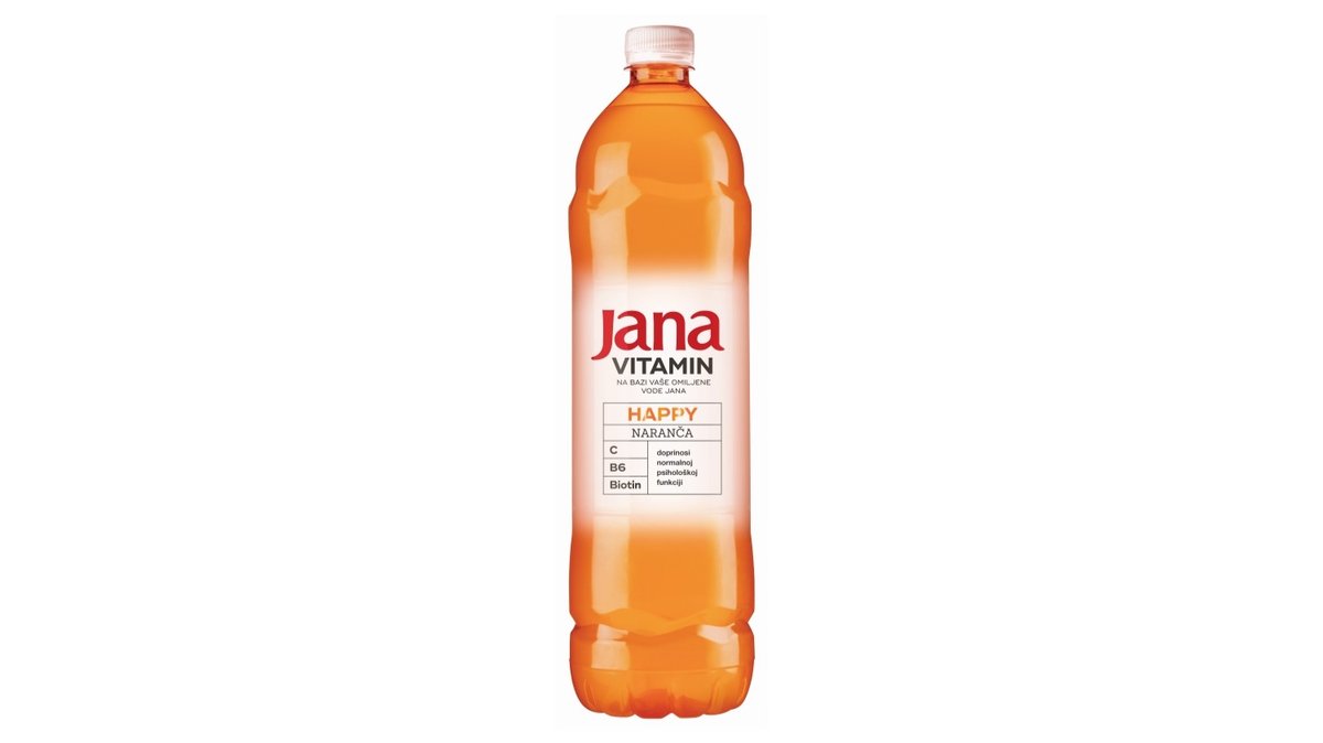 Jana vitamin happy aromatizirana voda naranča 1,5 l