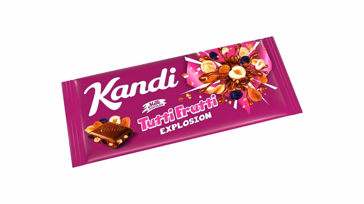 Kandi čokolada tutti frutti 80g