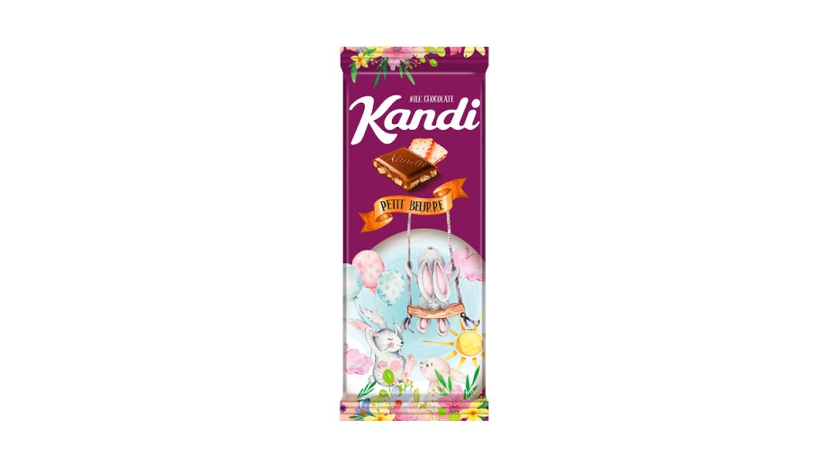 Kandi Petit Beurre Čokolada Uskrs 75g
