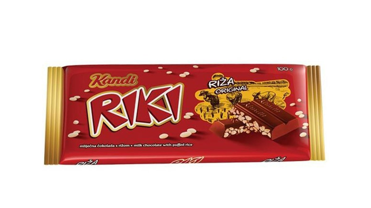 Kandi riki čokolada s rižom original 200 g