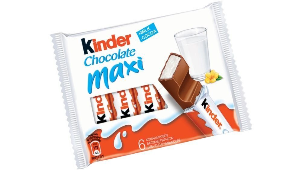 Kinder čokolada maxi 126 g