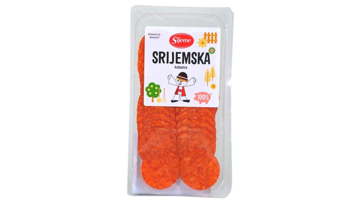 Kobasica srijemska 80g Sljeme
