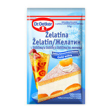 Dr.Oetker Želatina bijela u listićima 10 g