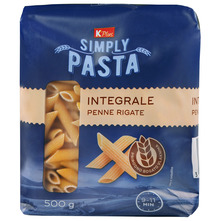 K Plus Simply Pasta Tjestenina integrale penne rigate 500 g
