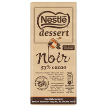 Nestlé Dessert Noir 53%cacao Čokolada za jelo i kuhanje 205 g