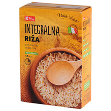 K Plus Integralna riža 1 kg
