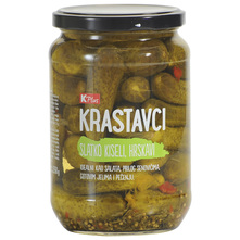 K Plus Krastavci slatko kiseli 350 g