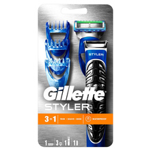 Gillette Styler 3in1 Baterijski brijač s trimerom