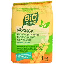 Bio Zone Pšenično bijelo glatko brašno tip 550 eko 1 kg