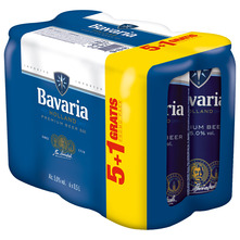 Bavaria Premium Svijetlo pivo 6x0,5 l 5+1 gratis