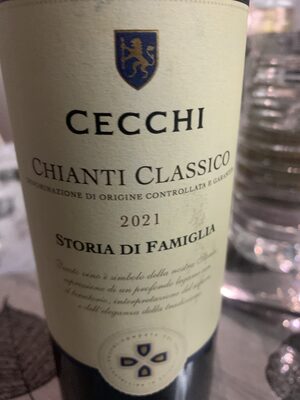 VINO CRNO CECCHI CHIANTI CLASSICO 0.75L